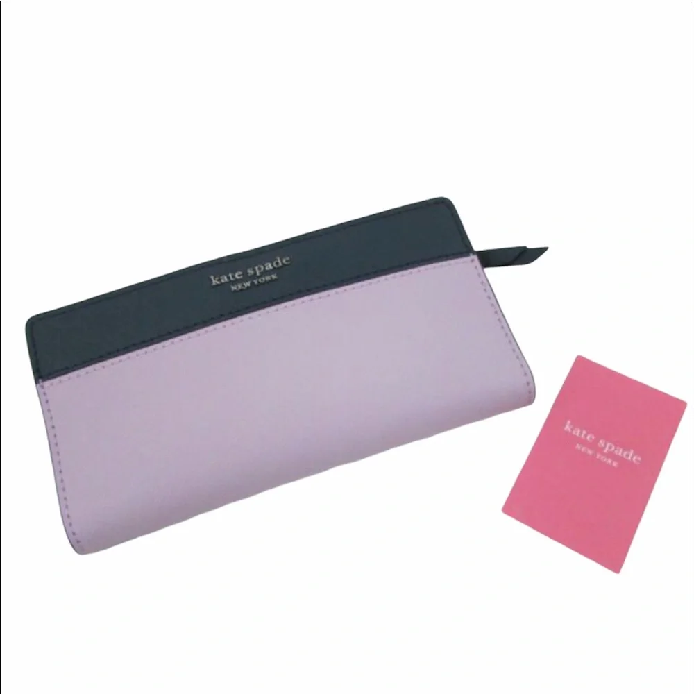 🎉 HP 🎉 🆕 Kate Spade Cameron Large Slim Billfold Wallet
